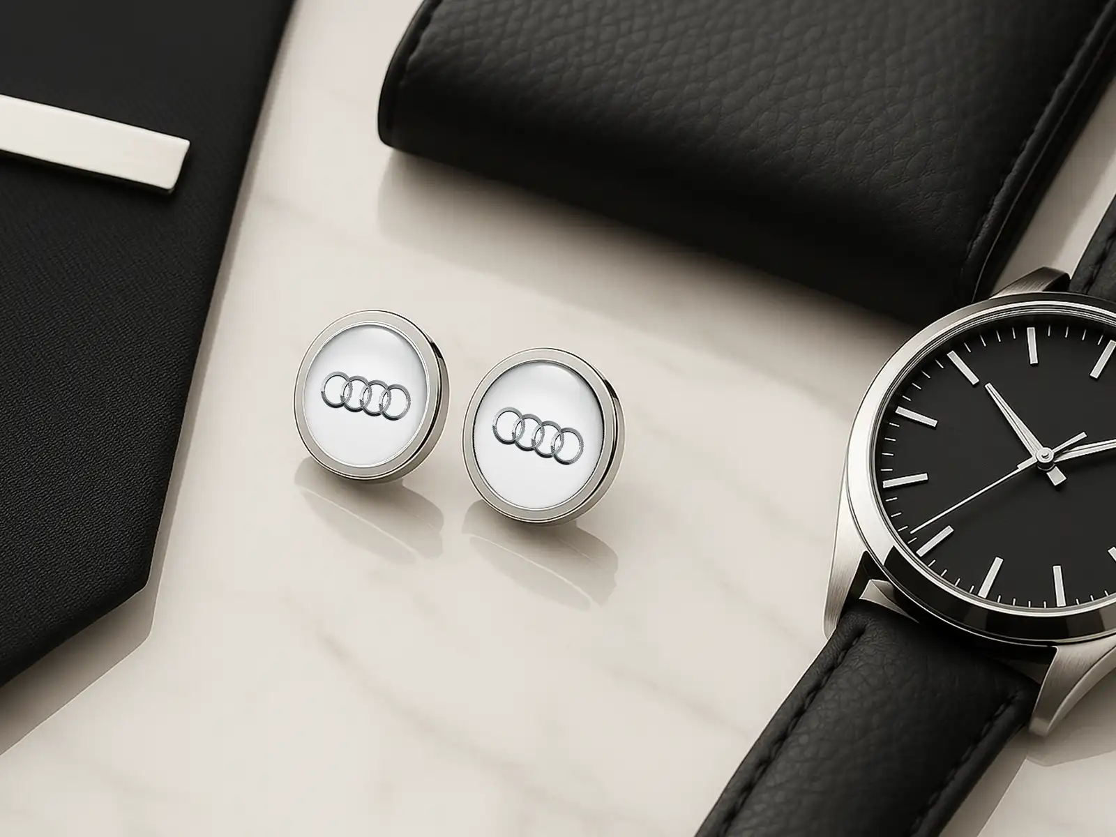 Audi Formelle Manschettenknöpfe Herrenmode Robust Universal